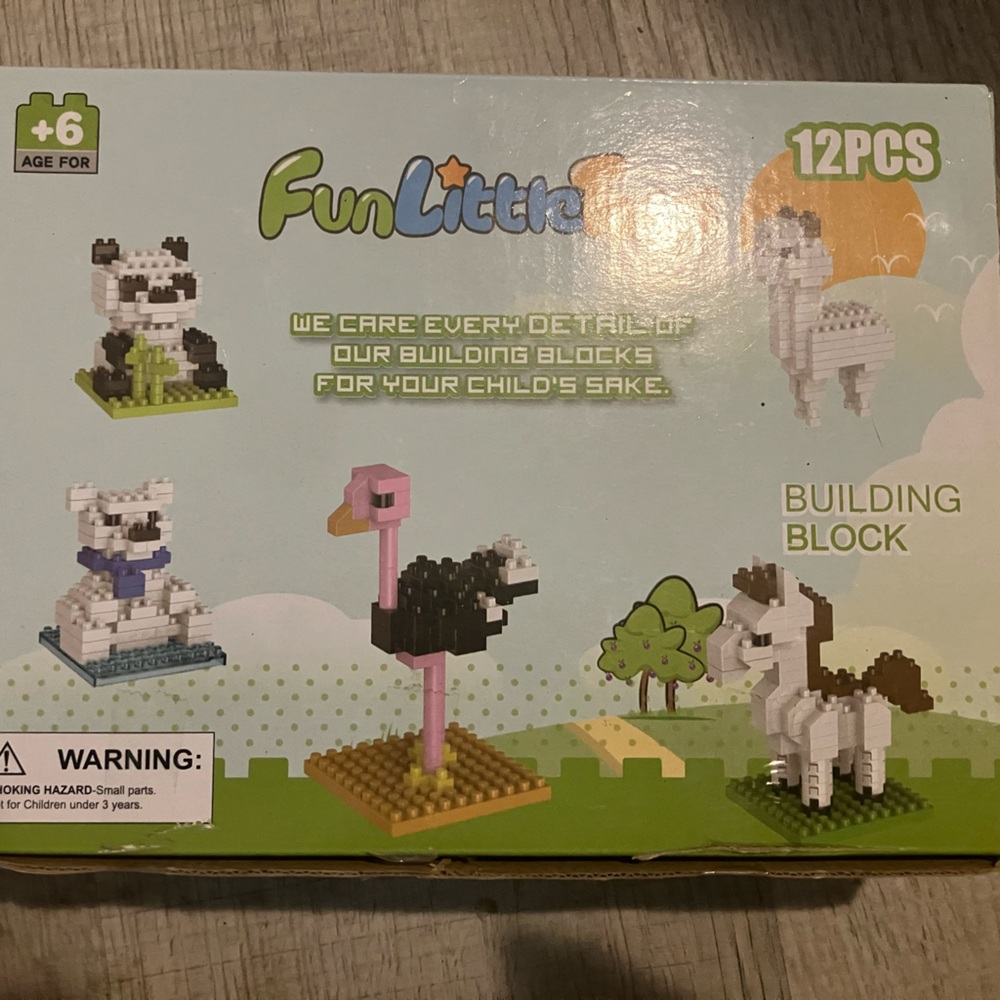 Fun Little Toys Building Blocks Partial Set